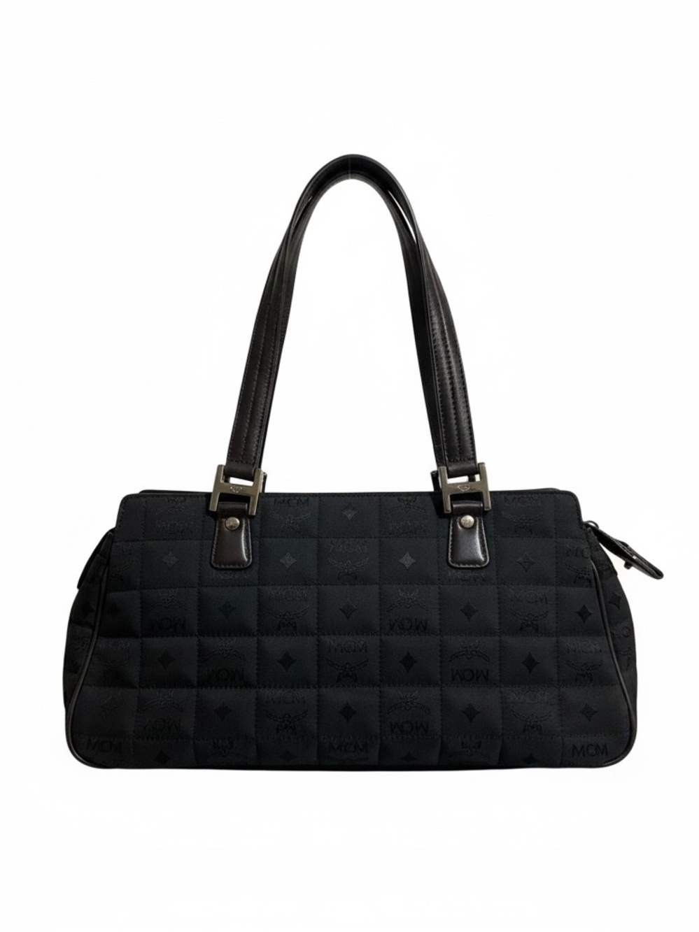 MCM Black Quilted Shoulder Bag - Picture 9 of 9